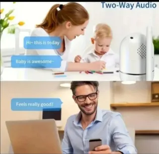 2 CÁMARAS DE VIGILANCIA WIFI.