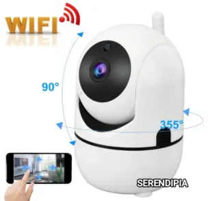 2 CÁMARAS DE VIGILANCIA WIFI.