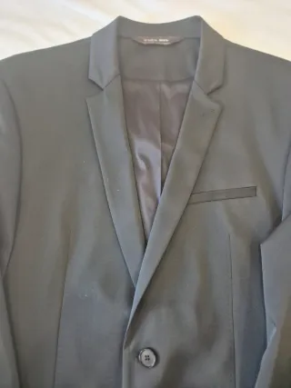 Traje Zara Man Negro Talla M