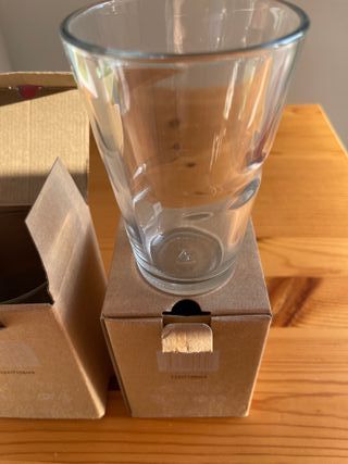 2 Vasos Nespresso de Vidrio