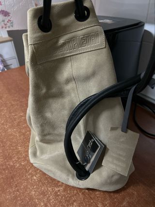 Mochila Robert Pietri Piel Negra