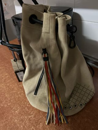 Mochila Robert Pietri Piel Negra