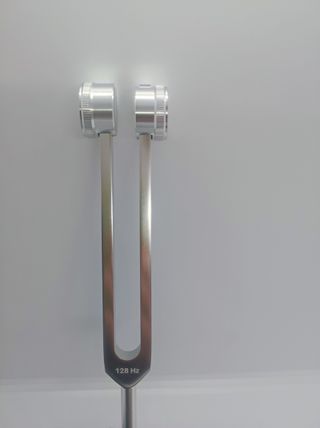 Diapason 128 Hz Ponderato con martelletto