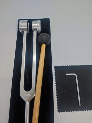 Diapason 128 Hz Ponderato con martelletto