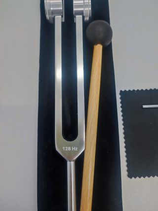 Diapason 128 Hz Ponderato con martelletto