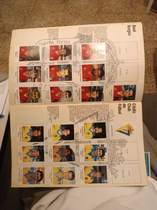 Álbum Liga Fútbol 91-92 Bimbo