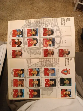 Álbum Liga Fútbol 91-92 Bimbo