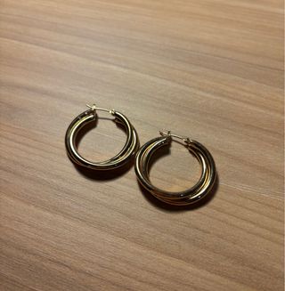 Pendientes Aro Dorados