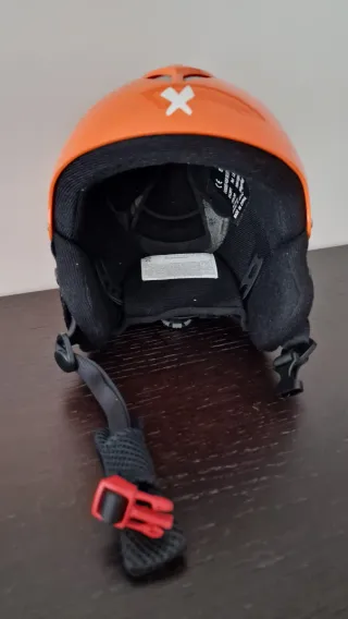 Casco da sci arancione per bambini