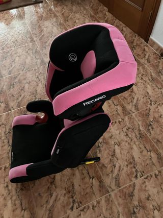 Silla Coche Recaro Monza Nova Negra/Rosa