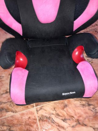 Silla Coche Recaro Monza Nova Negra/Rosa