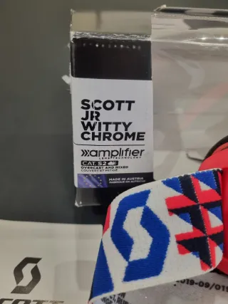 Máscaras Esquí Scott Chrome Snow Amplifier