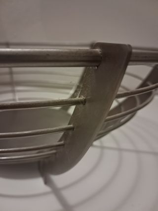 Porta frutta acciaio