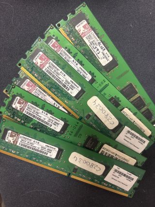Lote RAM DDR2 per PC desktop - vari moduli