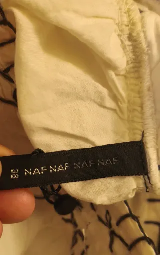 Blusa bordada blanca