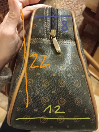 Borsa Giovanni donna mano nero/marrone