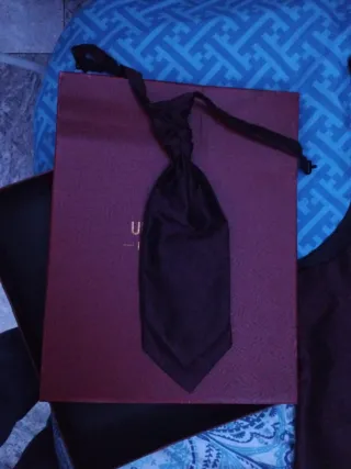 Chaleco de traje morado