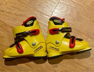 Botas de esquí Head infantiles amarillo Talla241mm