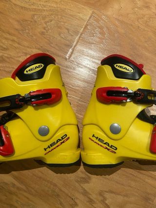 Botas de esquí Head infantiles amarillo Talla241mm
