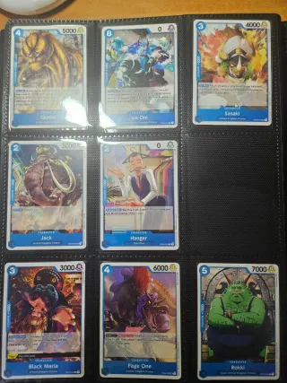 Lotto carte One Piece OP04