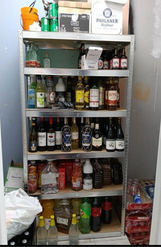 Estantería Metálica Galvanizada con  5 Estantes