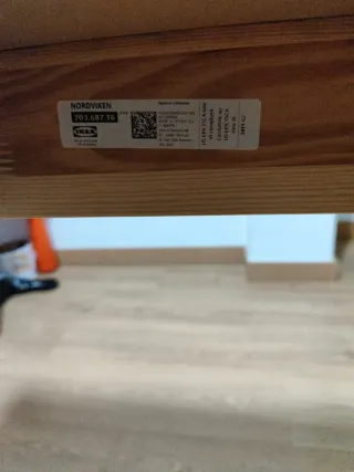 Mesa extensible negra Ikea