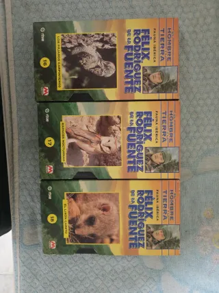 Colección VHS El Hombre y la Tierra Completa