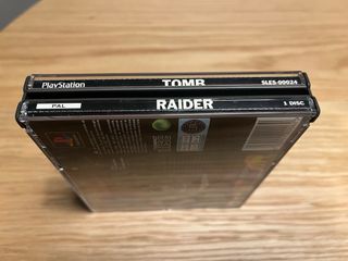 Tomb Raider PS1 Ed. Rilascio 1996 Prima ed.