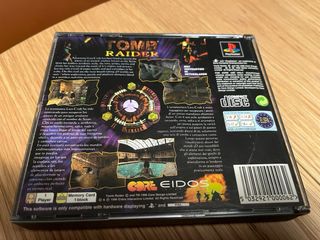 Tomb Raider PS1 Ed. Rilascio 1996 Prima ed.