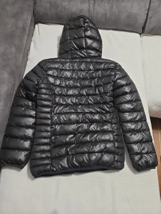 Abrigo Geographical Norway Negro Mujer