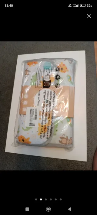 Cambiador Portátil Bebé Tendsbaby Animales