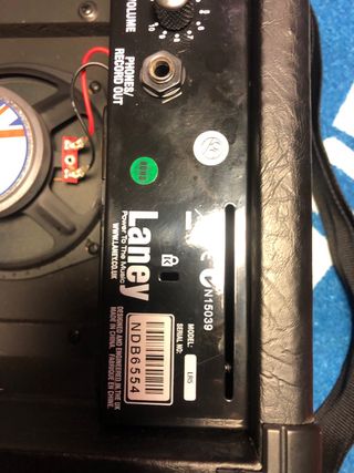 Amplificador Guitarra Laney Linebacker5