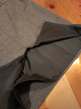 Gonna elegante grigia donna Made in Italy