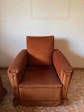 Conjunto sofá y 2 sillones