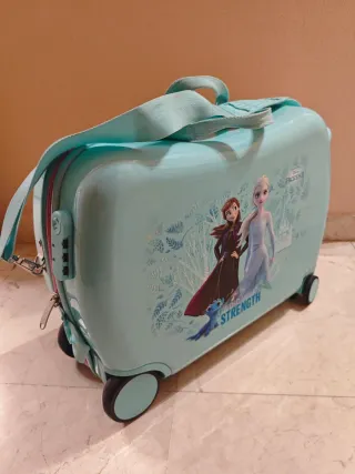 Valigia per Bambini Frozen Elsa Trolley Viaggio