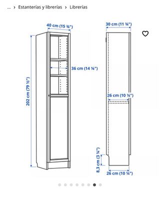Librería BILLY / OXBERG IKEA