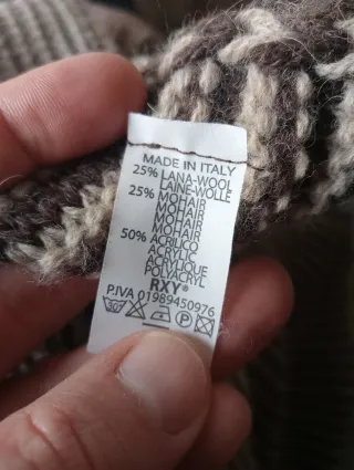 Mantellina lana mohair - Vintage