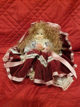 10 Bambole Ceramica Collezionismo