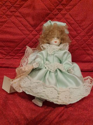 10 Bambole Ceramica Collezionismo