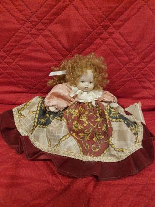 10 Bambole Ceramica Collezionismo