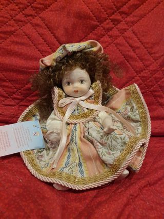 10 Bambole Ceramica Collezionismo