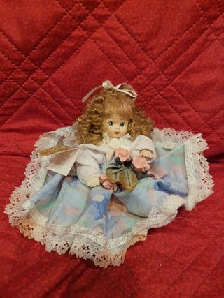 10 Bambole Ceramica Collezionismo