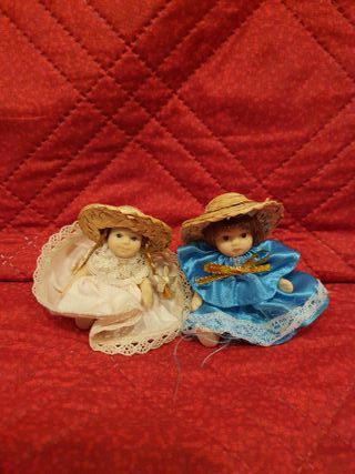 10 Bambole Ceramica Collezionismo