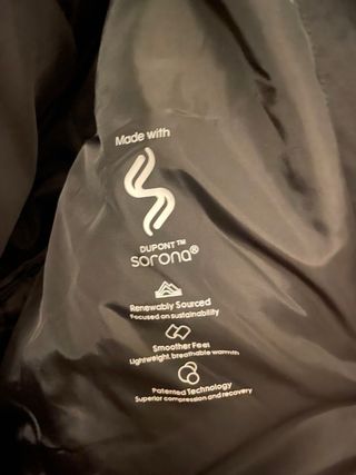 Abrigo Calvin Klein Negro Talla L