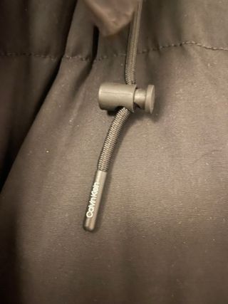 Abrigo Calvin Klein Negro Talla L