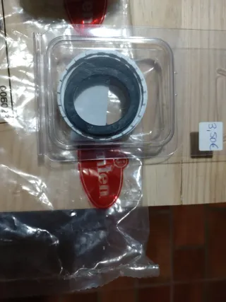 Sifón Fregadero + Adaptador H1-1/4 a M1-1/2