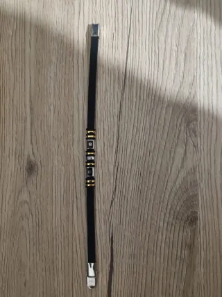 Bracciale Uomo Acciaio Inox Nero