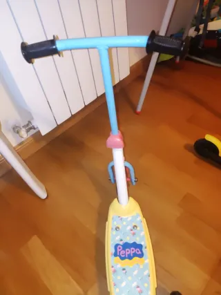 Patinete infantil Peppa Pig 3 ruedas