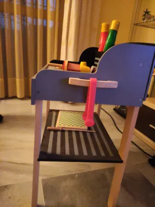 Barbacoa de juguete con accesorios