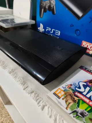 PS3 Super Slim 500GB + Mando + Caja